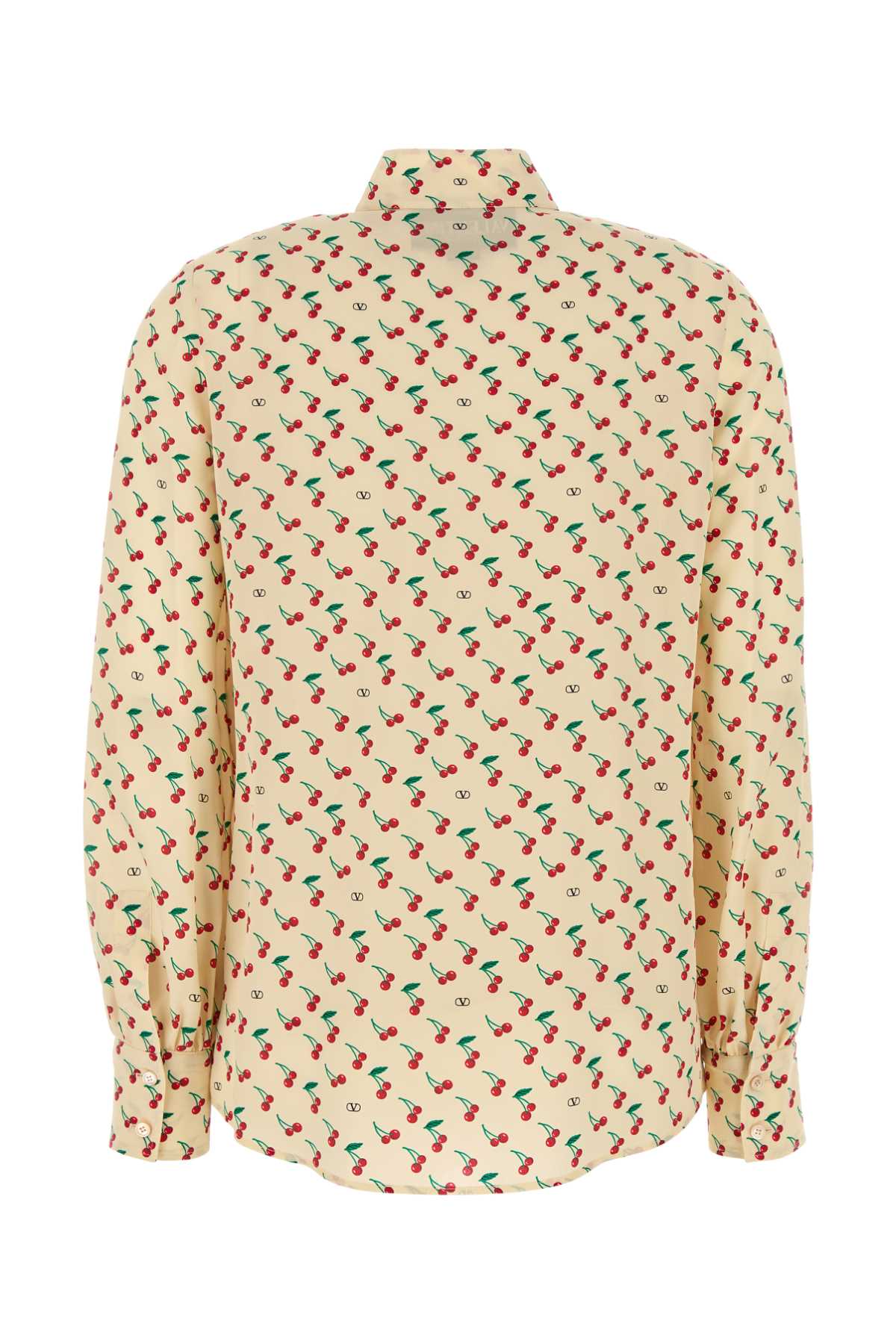 Valentino バレンティーノガラヴァニプリントクレープシャツ - Image 3