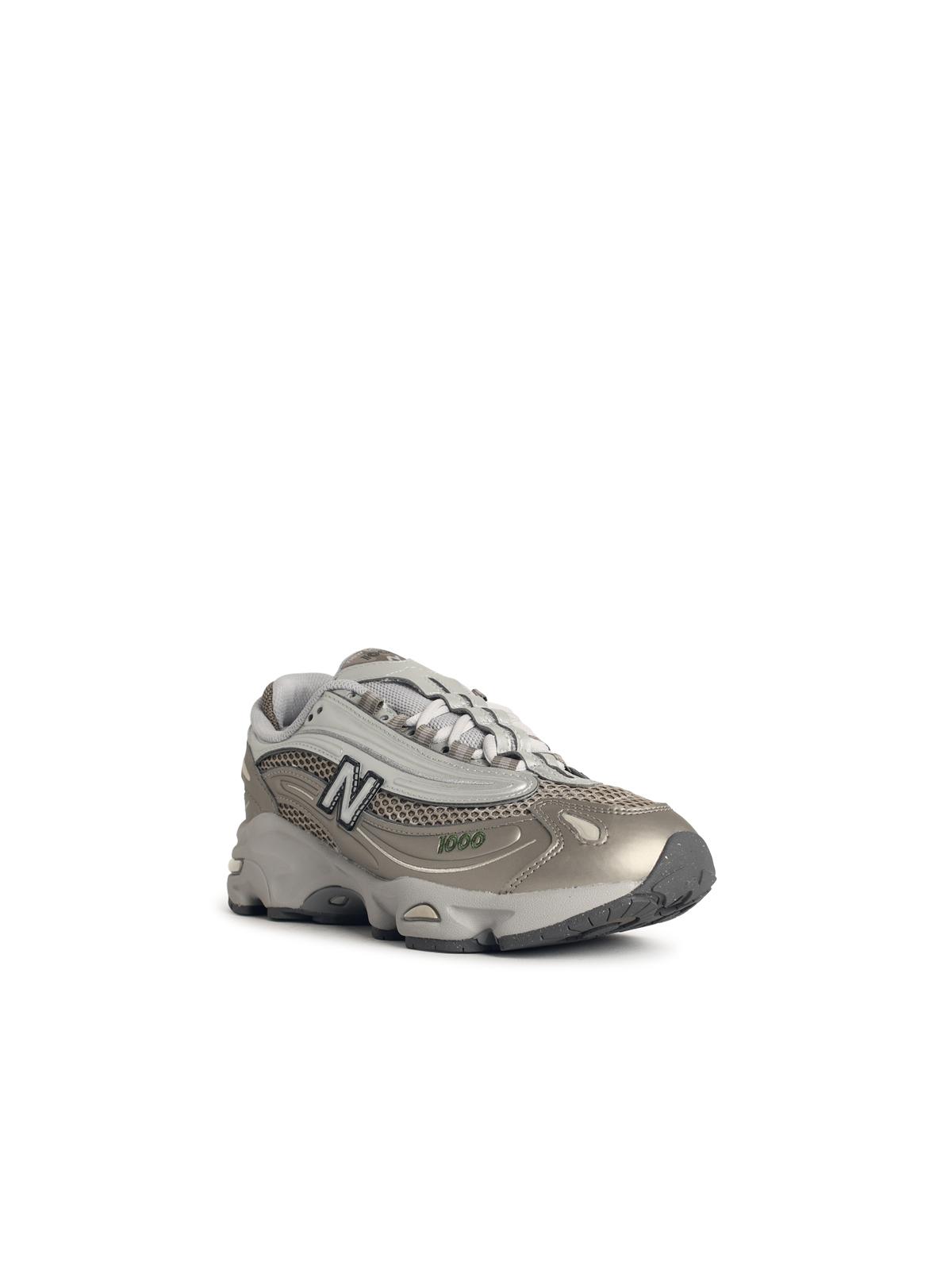 Designer Brand ニューバランス '1000'グレーファブリックブレンドスニーカー - Image 3