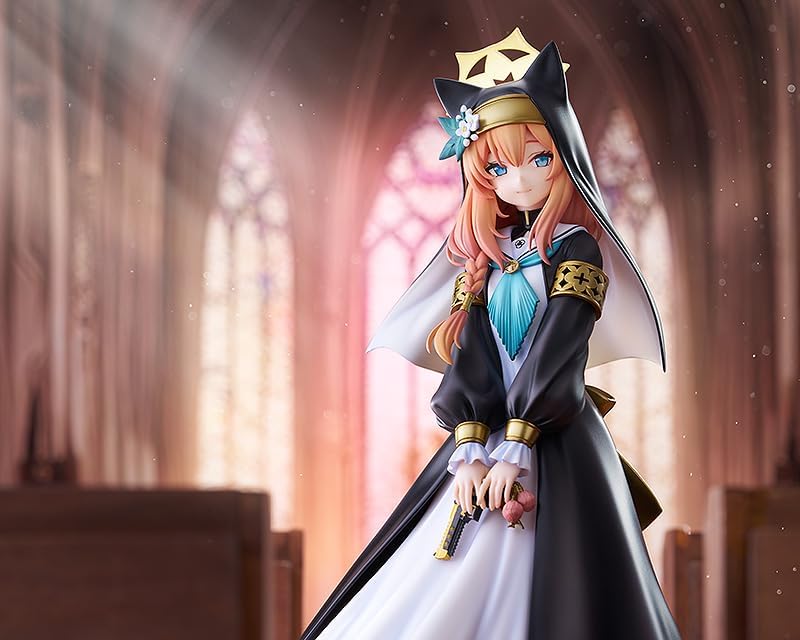 Miyuki ブルーアーカイブ -Blue Archive- 1/7スケールフィギュア マリー プラスチック製 塗装済み完成品 1/7スケール 専用台座付属 全高約215mm ヘイロー込み全高約230mm 再販