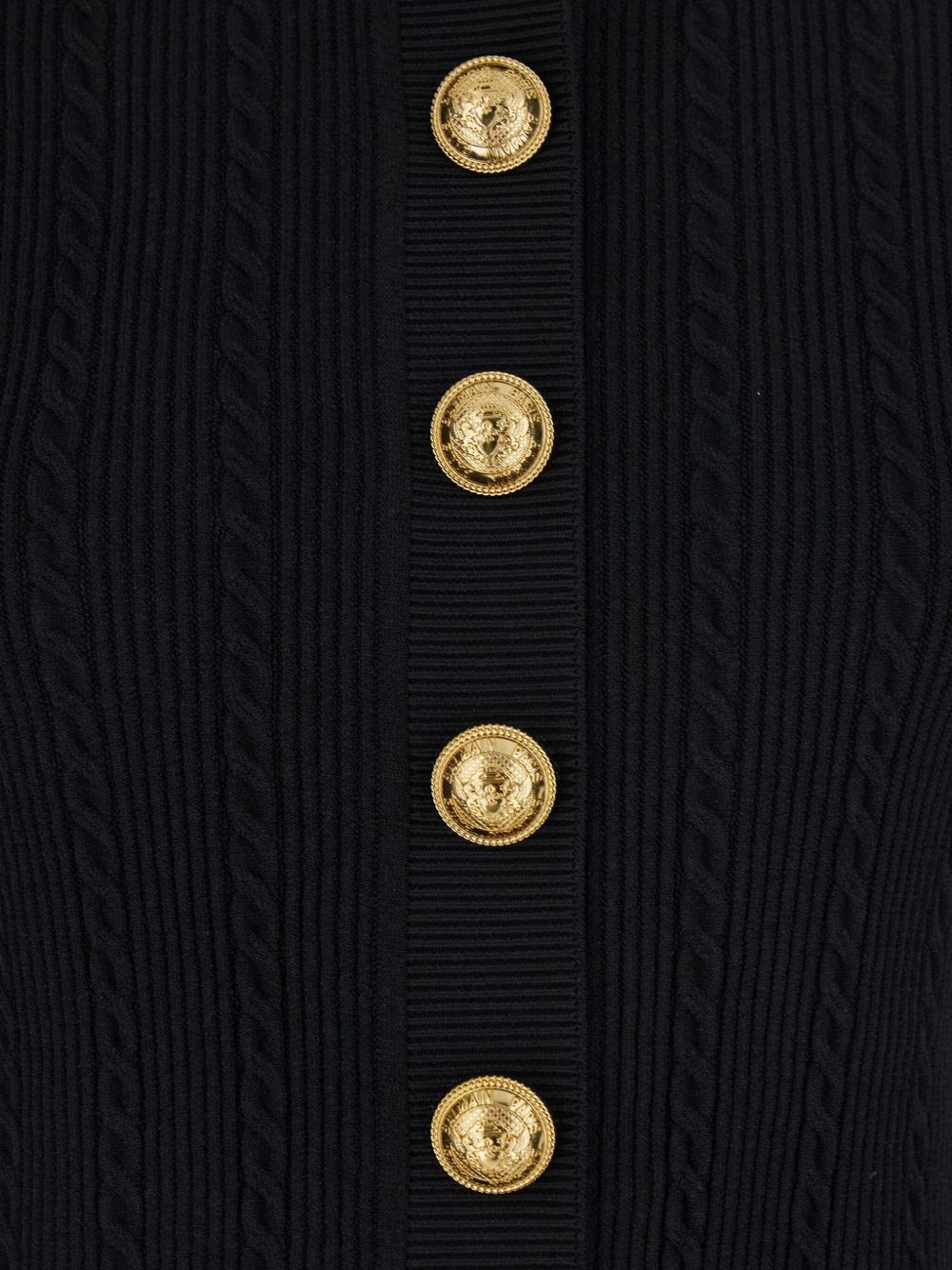 Balmain バルメインクルネックカーディガン - Image 3