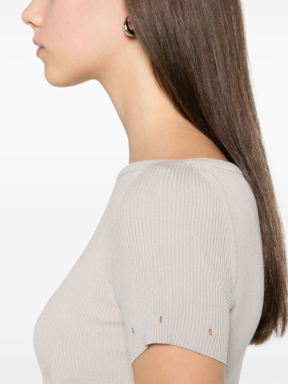 Sportmax SportMaxはプリニットロングドレス - Image 3
