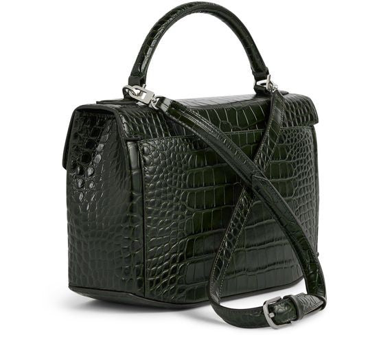 TOTEME Box croc-effect leather handbag - Image 3