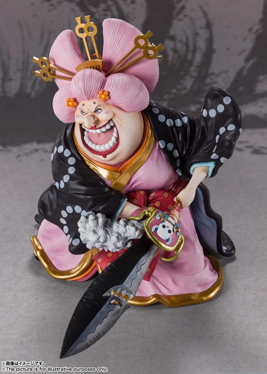 Figuarts Zero One Piece (Super Fierce Battle), Charlotte Rinling - Oiran Oryan Orin, Onigashima Monster Decisive Battle, Approx. 12.2 inches (310 mm), ABS & PVC, Pre-painted Complete Figure
