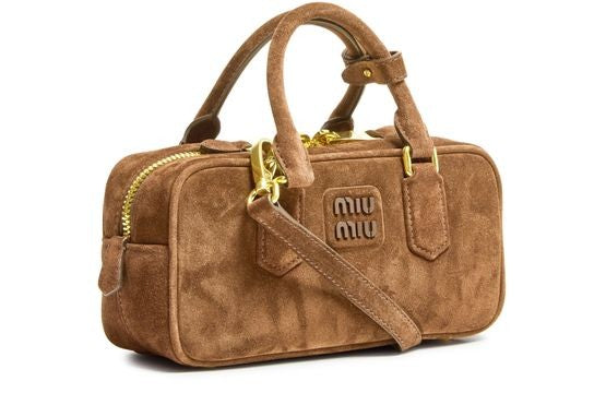 MIU MIU Arcadie suede bag - Image 3