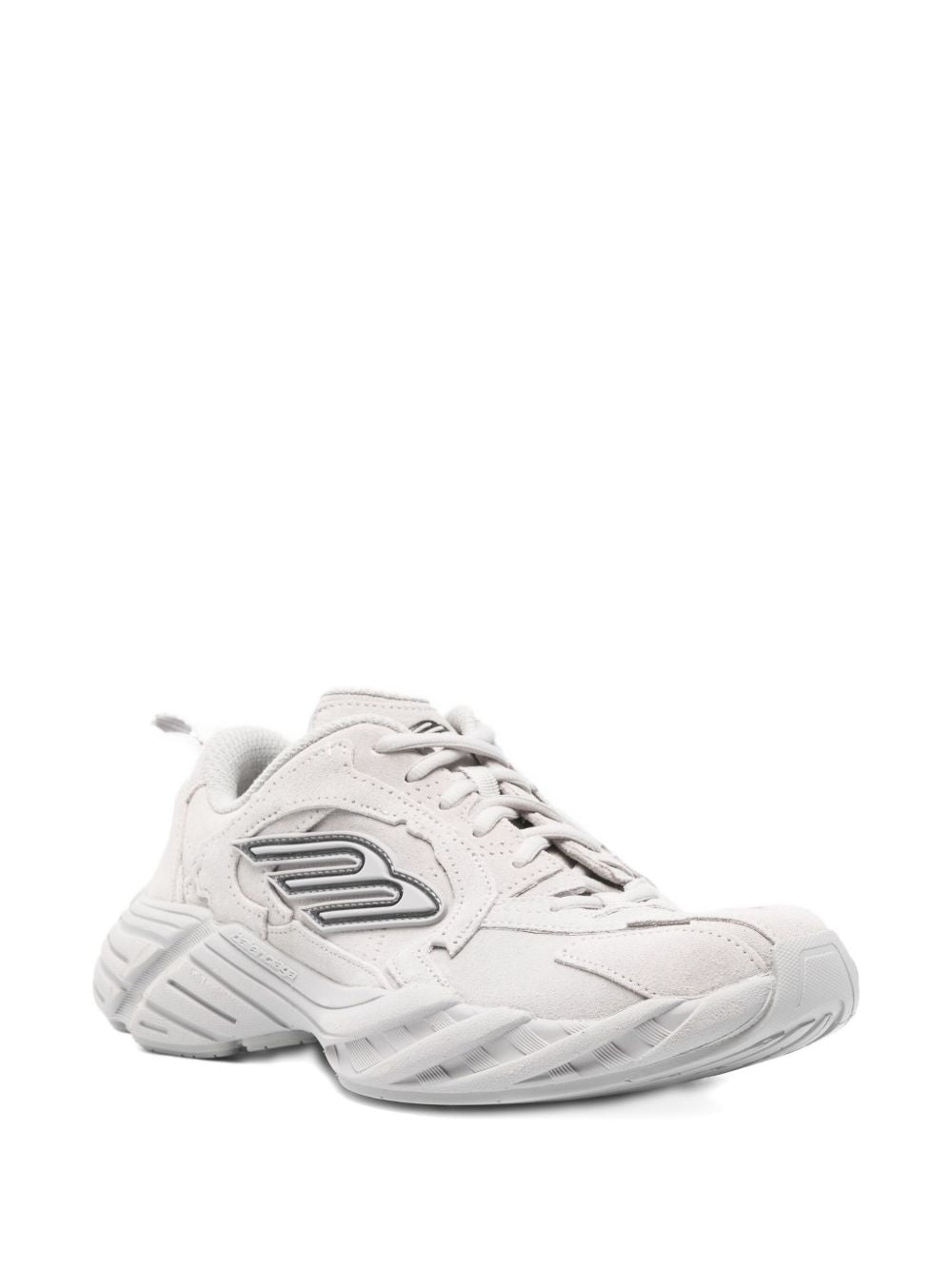 Balenciaga Monday Leather Sneakers - Image 3