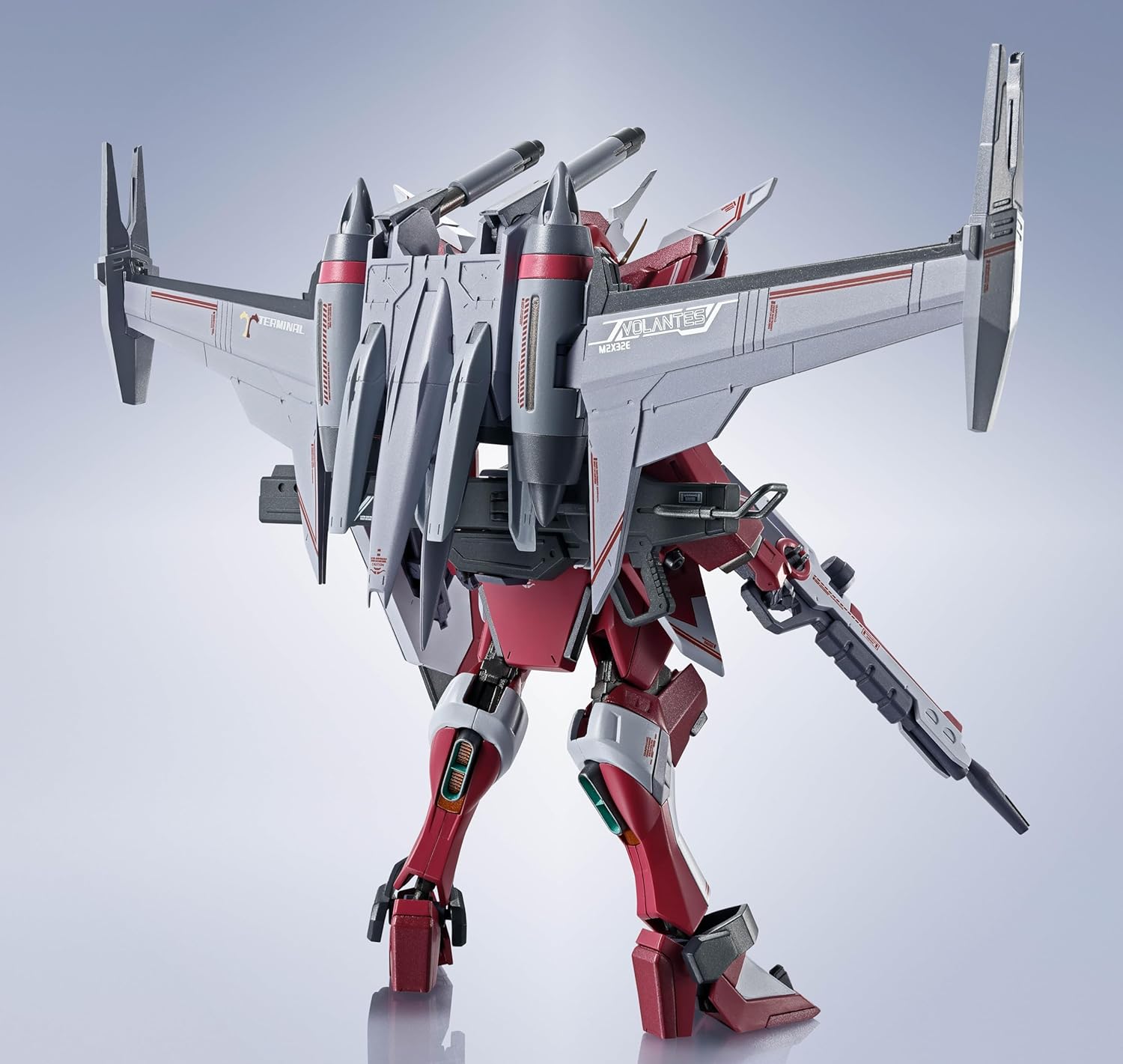 TAMASHII NATIONS Metal Robot Damashii Mobile Suit Gundam SEED FREEDOM Metal Robot Damashii Infinite Justice Gundam Ver. 2, Approx. 5.5 Inches (140 mm), Made of ABS & PVC & Die-cast, Painted