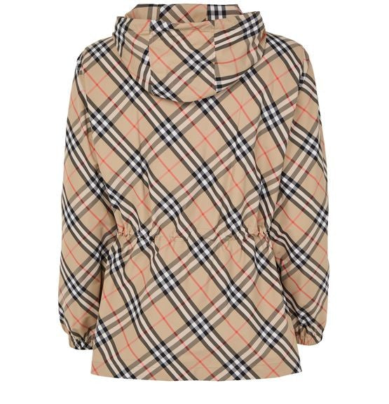 BURBERRY Check lightweight jacket - Image 3