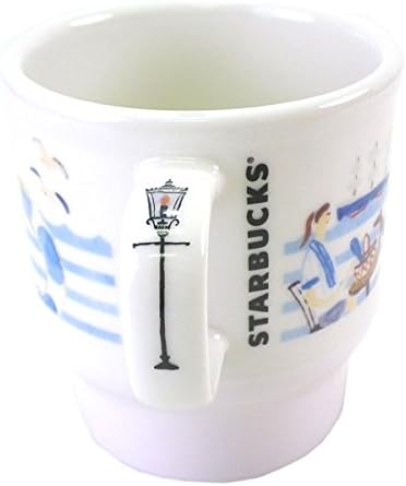 Starbucks Staba, Japan Limited, Yokohama Limited Mug, Renewed Design, Ocean, Marine, Seagull, Ships, Kanagawa, Yokohama, Local Limited, White, Mug, Ceramic