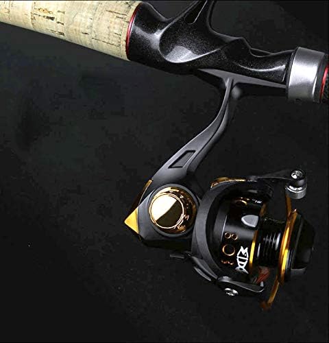 Spinning Reel, No. 500, Fishing Reel, Lightweight, Maximum Drag Force, 11.0 lbs (5 kg), Easy to Toss, Saltwater, Fresh Water, Left/Right Interchangeable Handle, Gear Ratio: 5.2:1 YU61