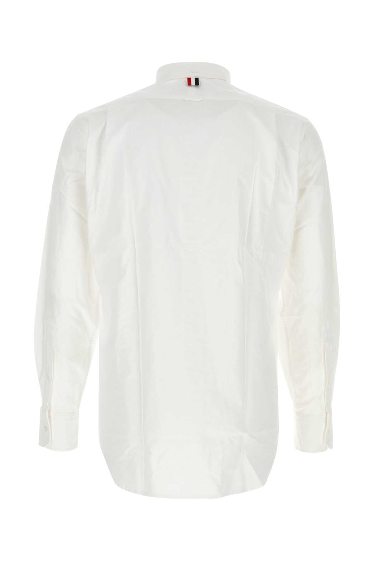 Thom Thom Browne White Oxford Shirt - Image 3