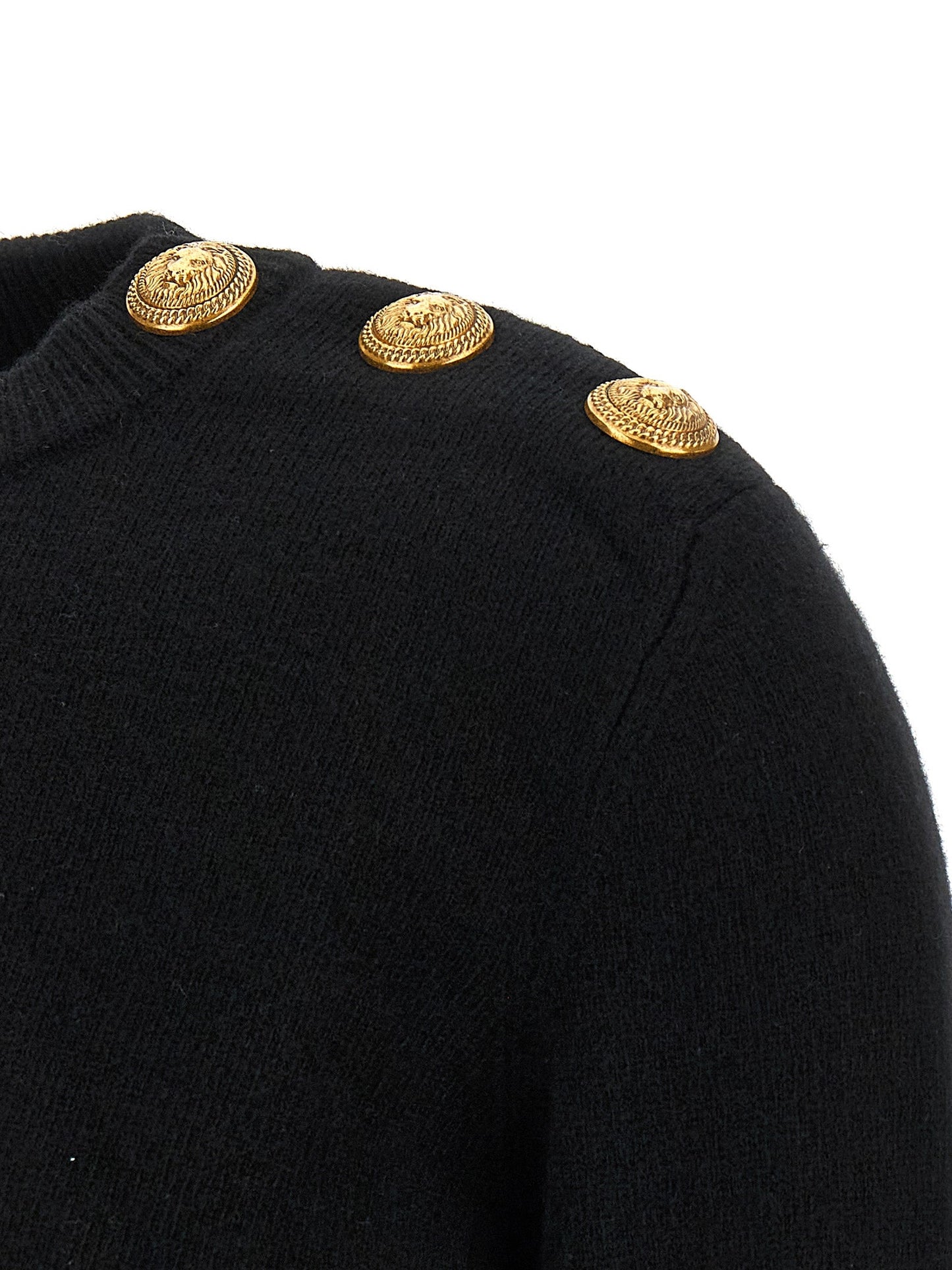 Balmain Eco Cashmereボタンセーター - Image 3