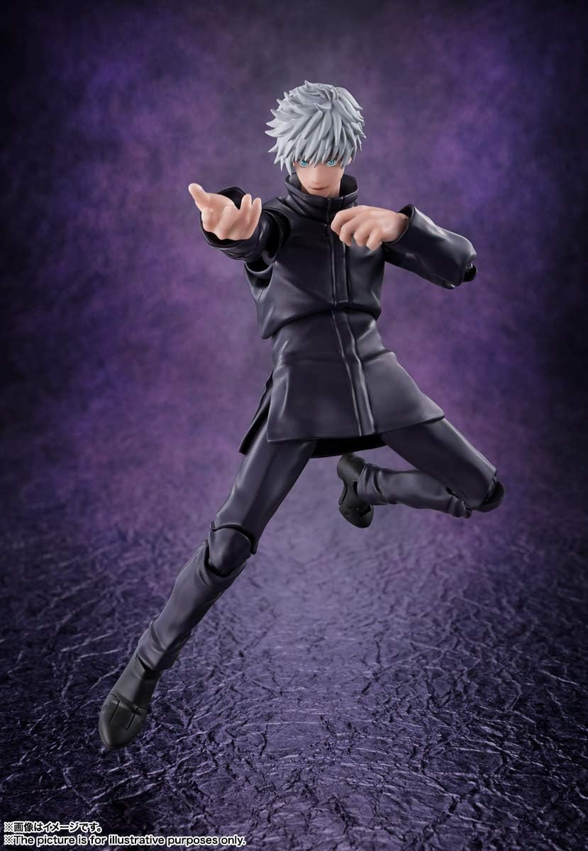 S.H. Figuarts Battle of Magical Wars, Satoru Gojo, Approx. 7.1 inches (180 mm), PVC, ABS, Pre-painted Action Figure BAS61111