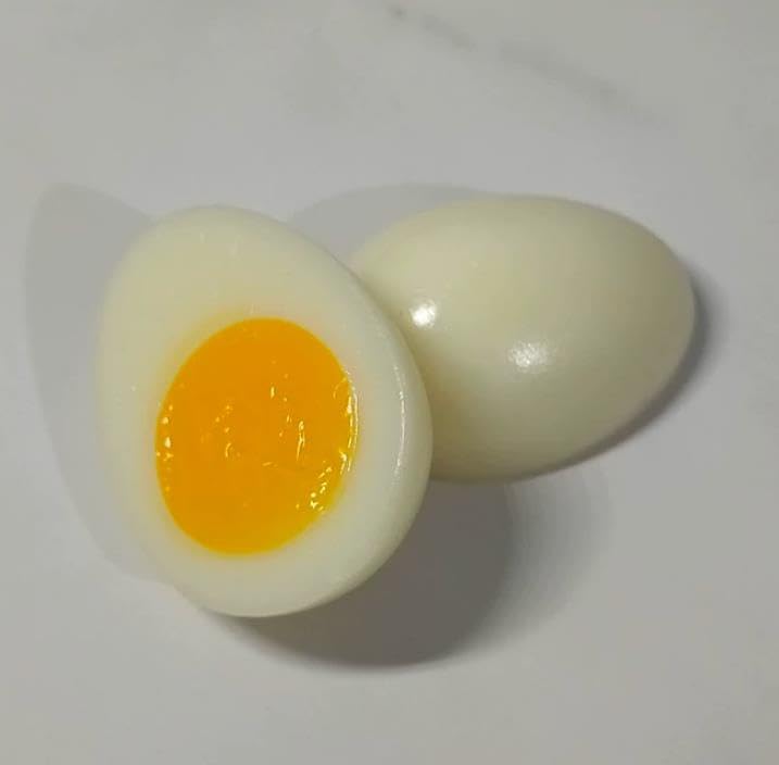speed mao realistic realistic boiled egg boiled egg food sample food model