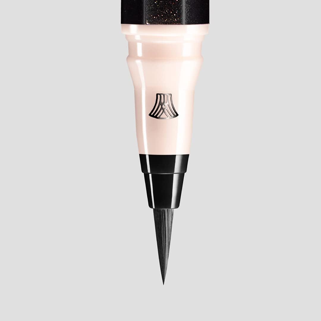 UZU BY FLOWFUSHI 7 Shades of Black [Metallic Black] Liquid Eyeliner Hot Water Off Hypoallergenic