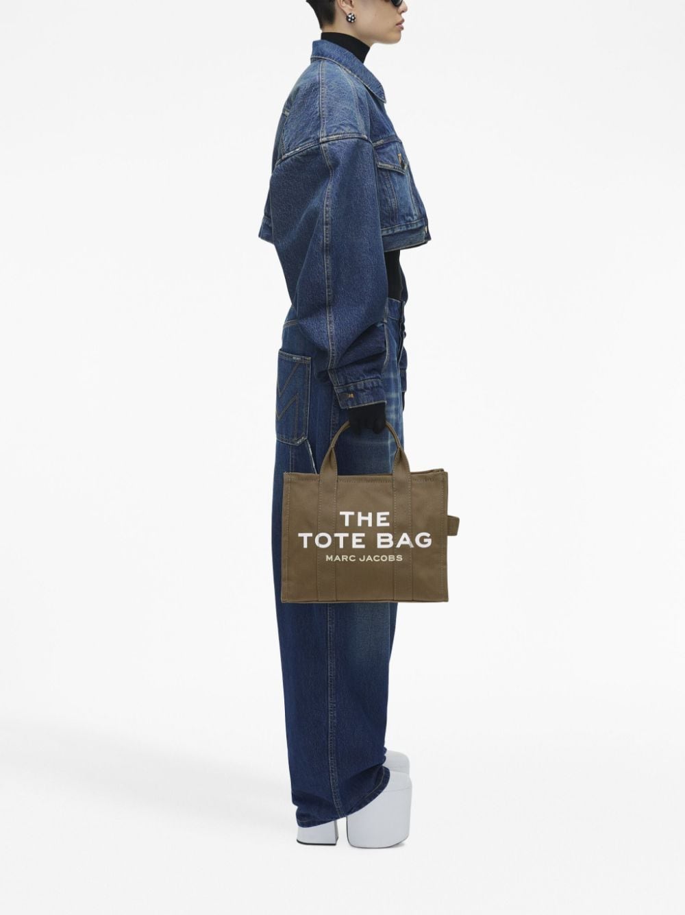 Marc Marc Jacobsミディアムトートキャンバストート - Image 3