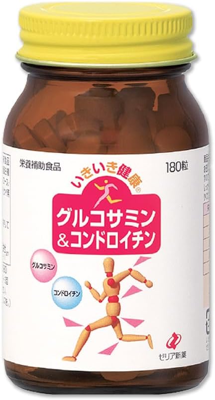 Zeria New Medicine Glucosamine & Chondroitin, 180 Tablets
