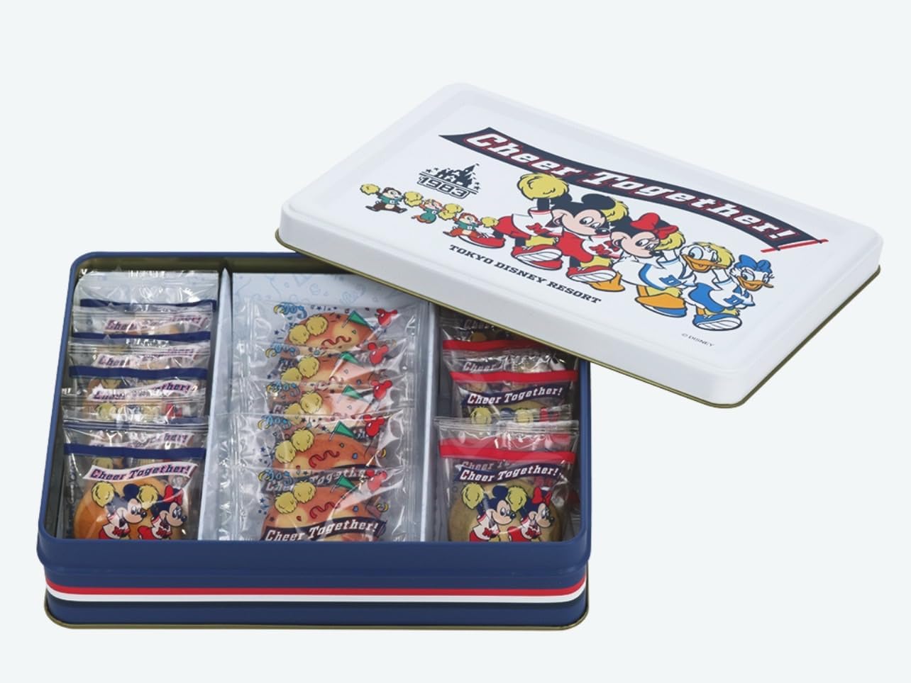 Tokyo Disney Resort Limited Cookie Tin Mickey Mouse and Friends TDR Popular Candy Souvenir Present Disney Goods