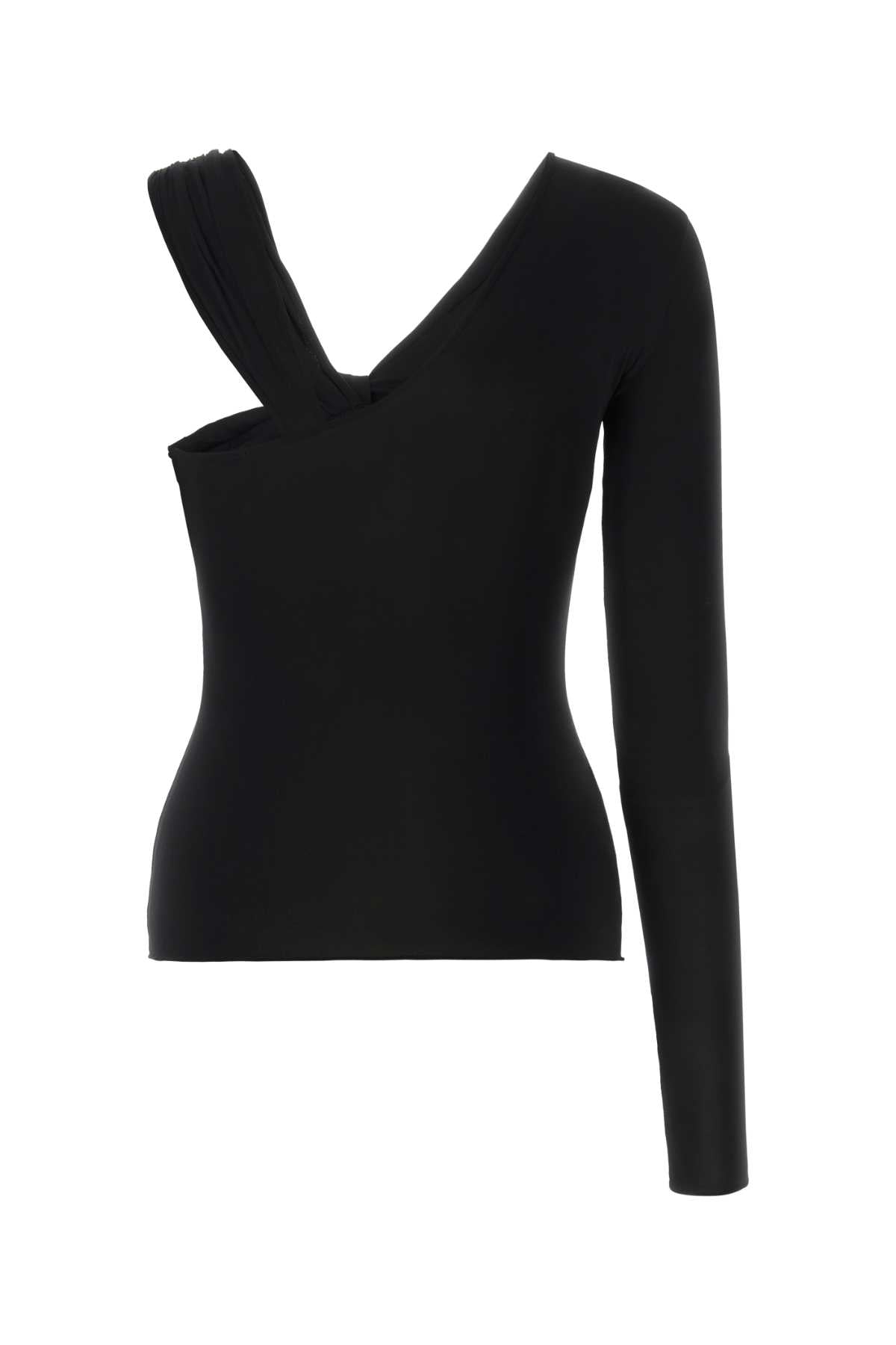 Nensi Nensi Dojaka Blackストレッチビスコーストップ - Image 3