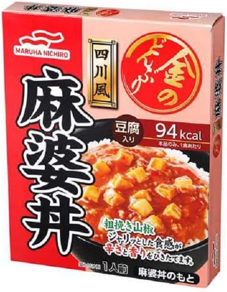 Maruha Nichiro Gold Donburi Sichuan Style Mapo Rice Bowl 4.9 oz (140 g)