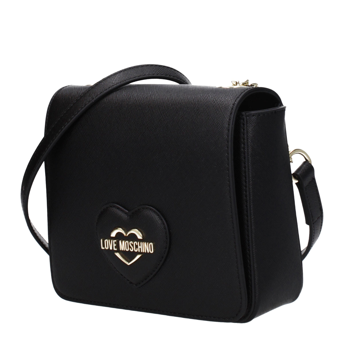 Moschino モスキーノのショルダーバッグが大好きな女性ポリウレタンブラック - Image 3