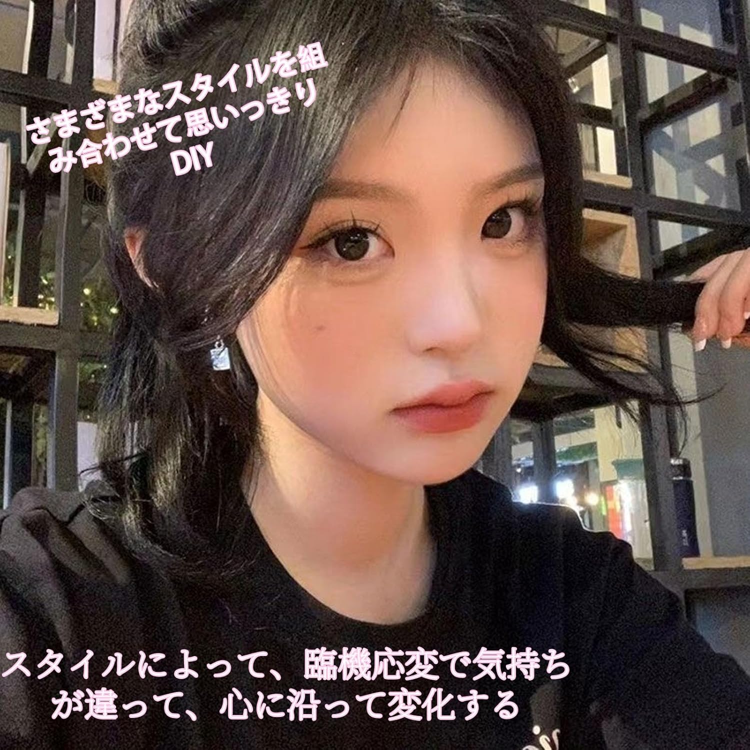 Set of 5 Devil False Eyelashes, Natural Nude Makeup, Cartoon Style 3D Bristles, Lightweight Design, Reusable (009)