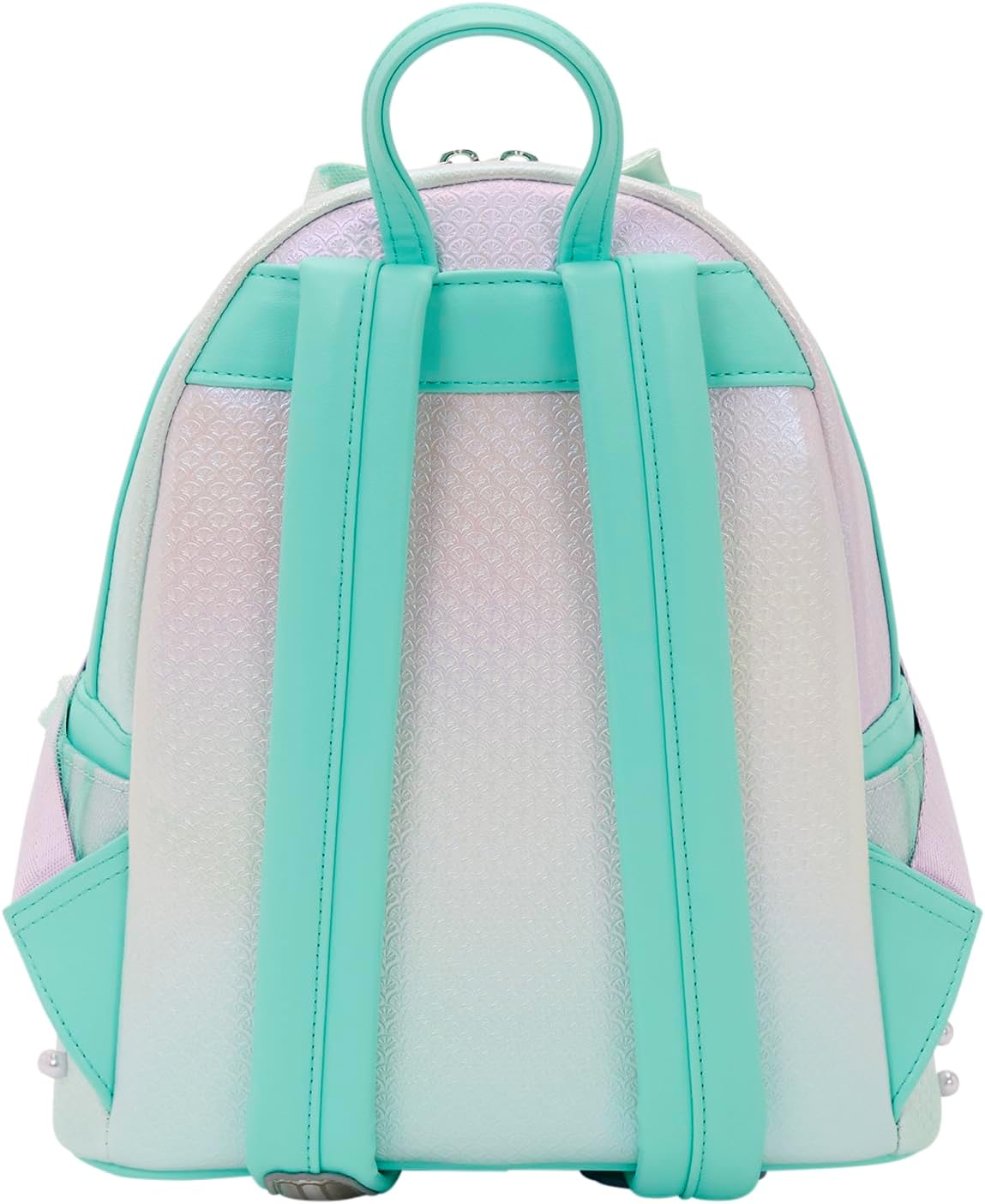 Loungefly Mini mochila de perlas iridiscentes de la Sirenita