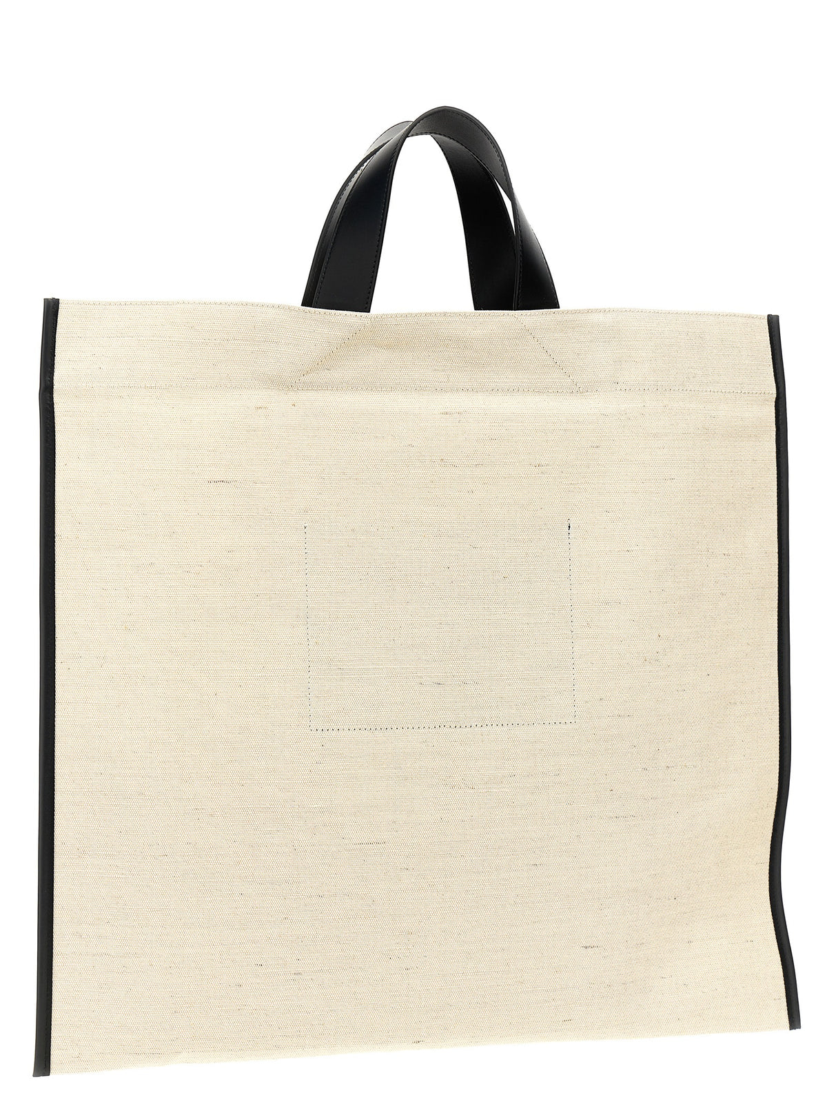 Jil Jil Sander 'Border Book Tote Square'ショッピングバッグ - Image 3