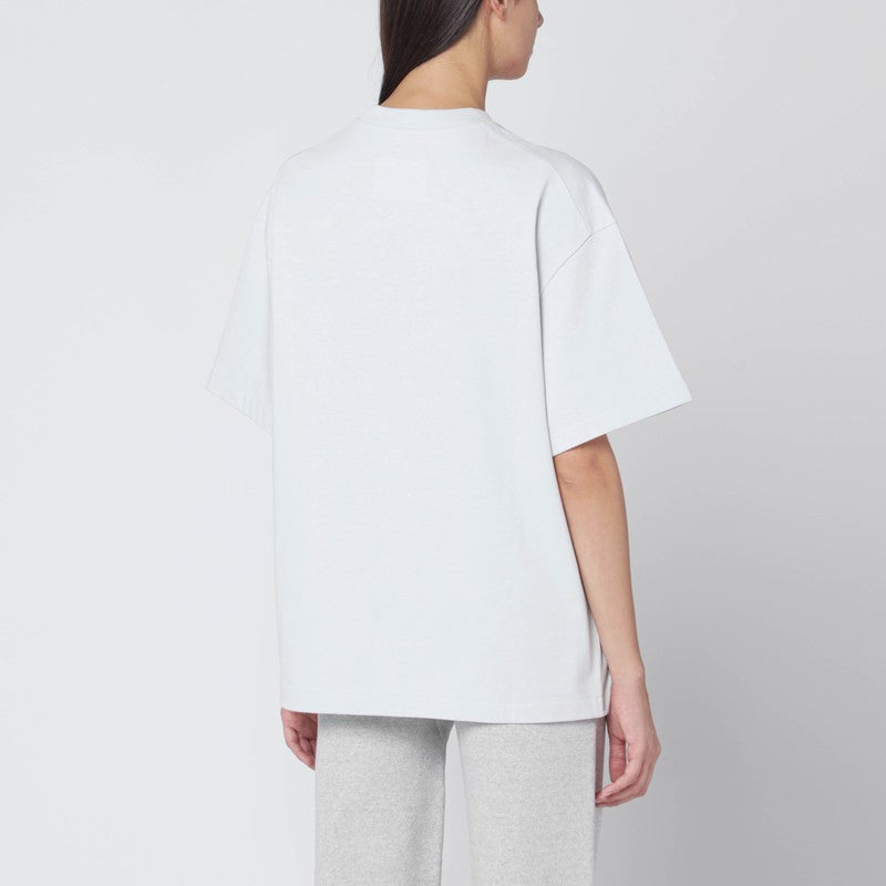 Jil Jil Sander Light Gray特大Tシャツロゴプリント - Image 3