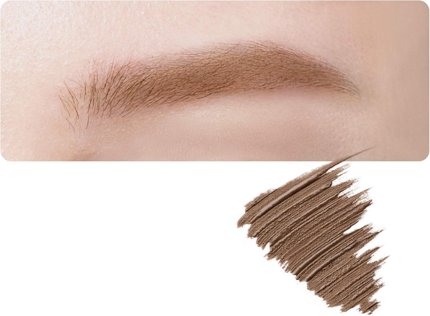 ettusais Eye Edition (Brow Mascara) 03 Ash Brown Eyebrow Mascara, Eyebrow Mascara, Can Be Removed with Hot Water, 0.2 oz (6 g)
