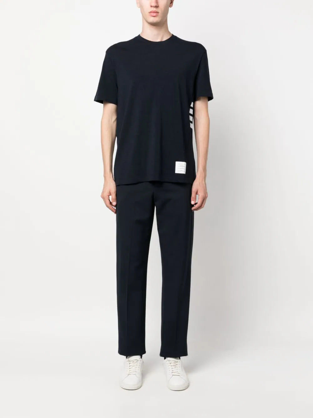 Thom Thom Browne 4 Bar Logo Patch T Shirt - Image 3