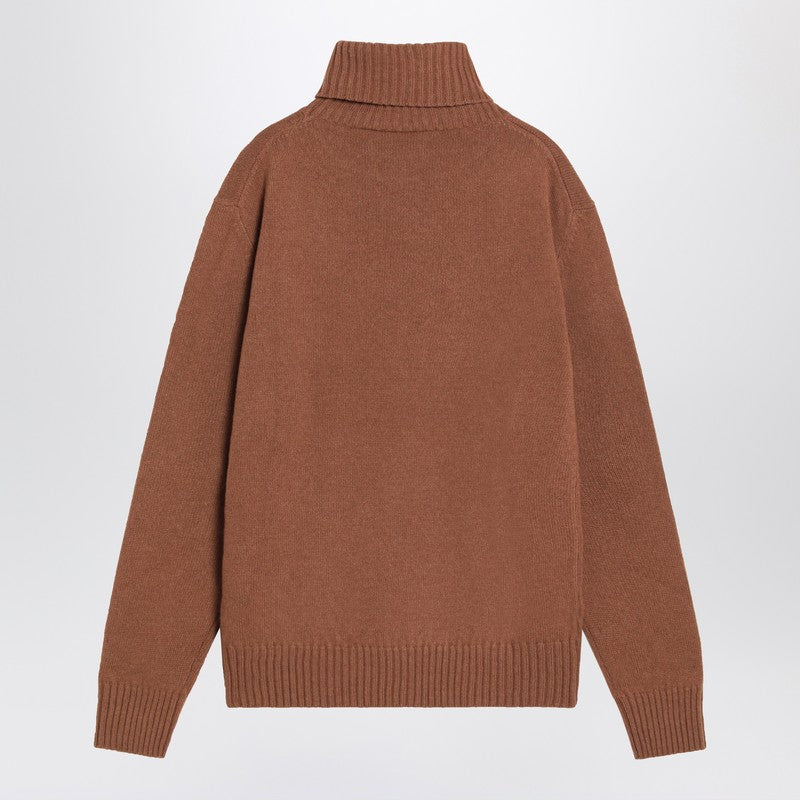 Ami Ami Paris Hazelnut Ami De Coeur Turtleneckセーター - Image 3