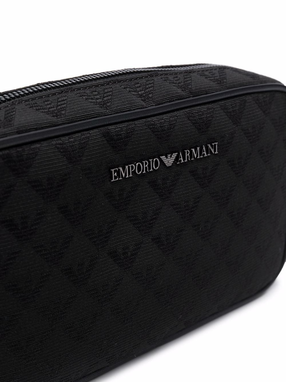 Emporio Emporio Armani Exclusive Allover Logo Wash Bag - Image 3