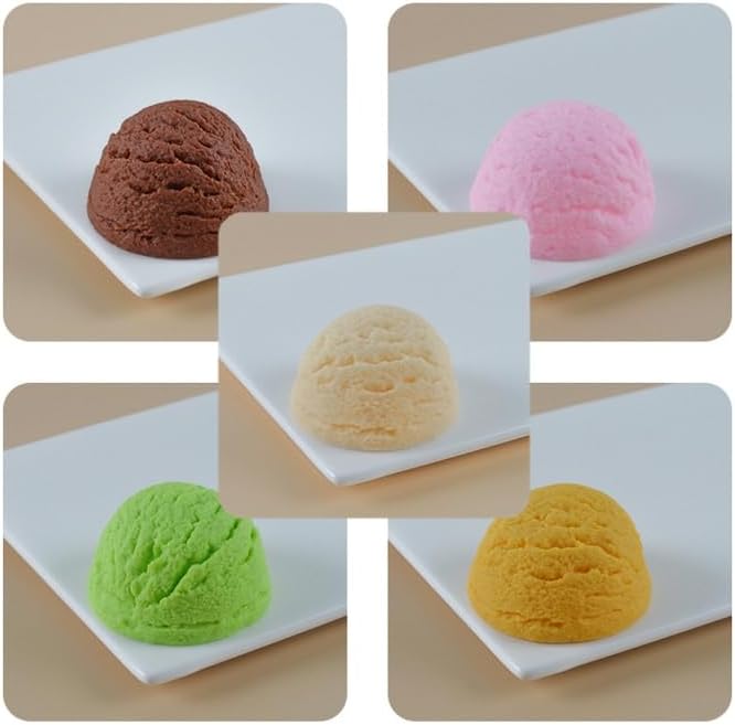 Speed mao Delicious Ice Cream, Food Sample, Set of 5 Types