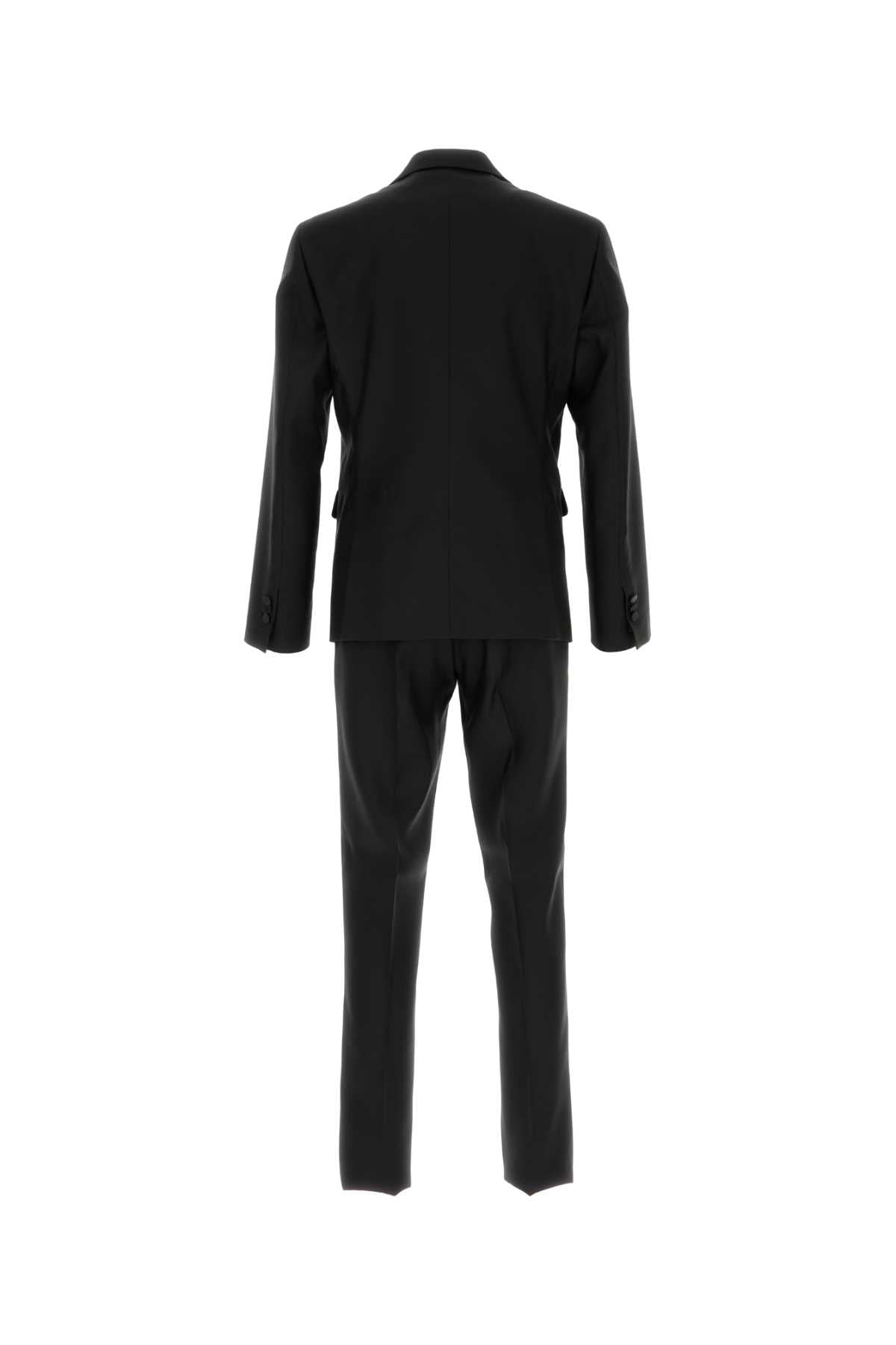 Dsquared2 Dsquared Black Virgin Wool Blend London Suit - Image 3