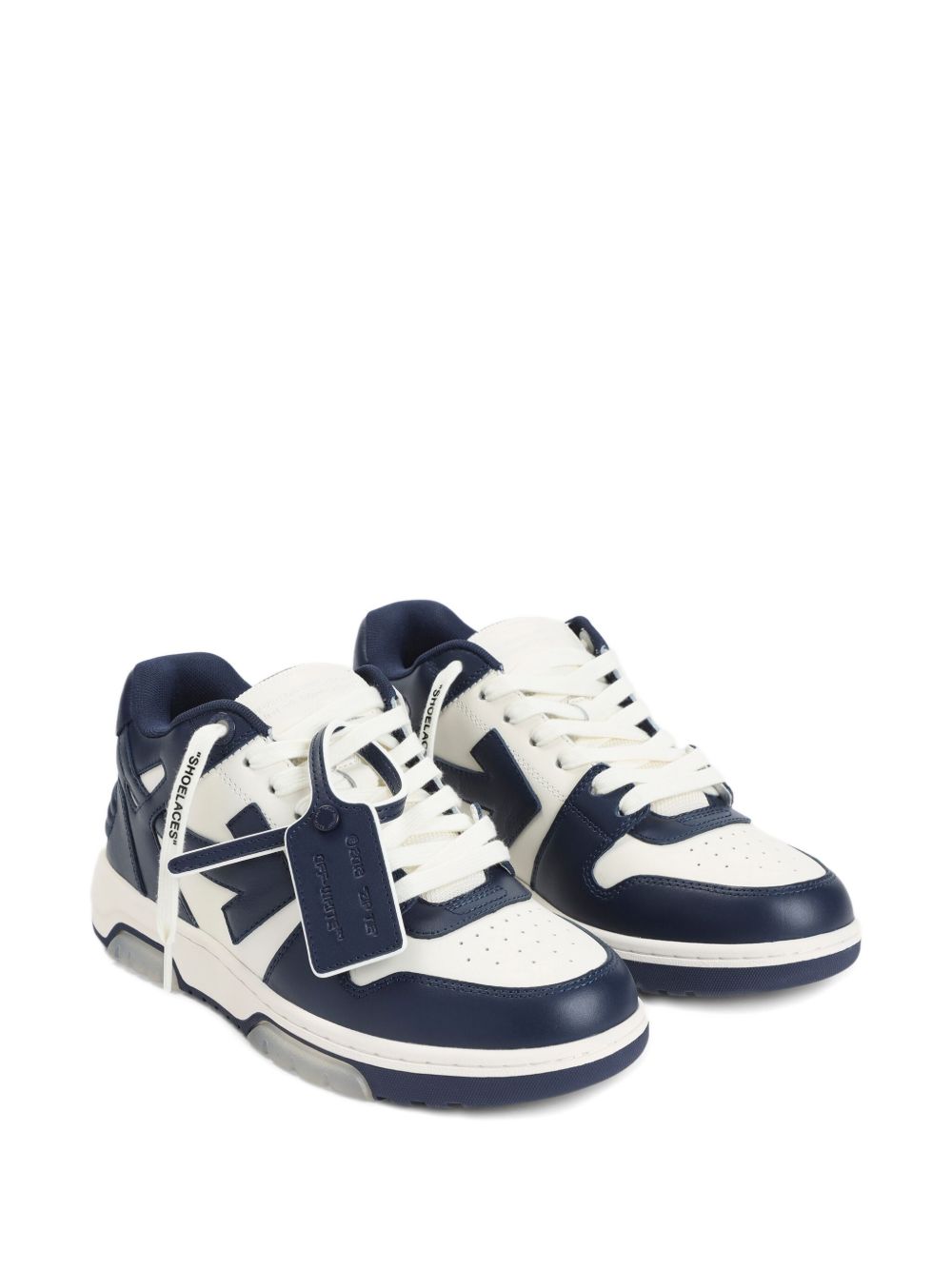 Off Off White Out Of Office Leather Sneakers - Image 3