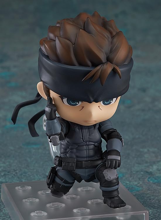 Nendoroid Metal Gear Solid, Solid Snake, Non-scale, Plastic, Pre-painted Action Figure, Secondary Resale