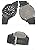 Casio PRJ-B001 Pro Trek Wristwatch, Hiker Line Bluetooth Included, Tough Solar Biomass Plastic, charcoal gray