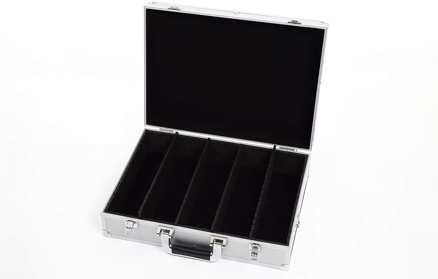 TOYGER CEO Storage Aluminum Attach Case for Over 5000 Cards (Silver)