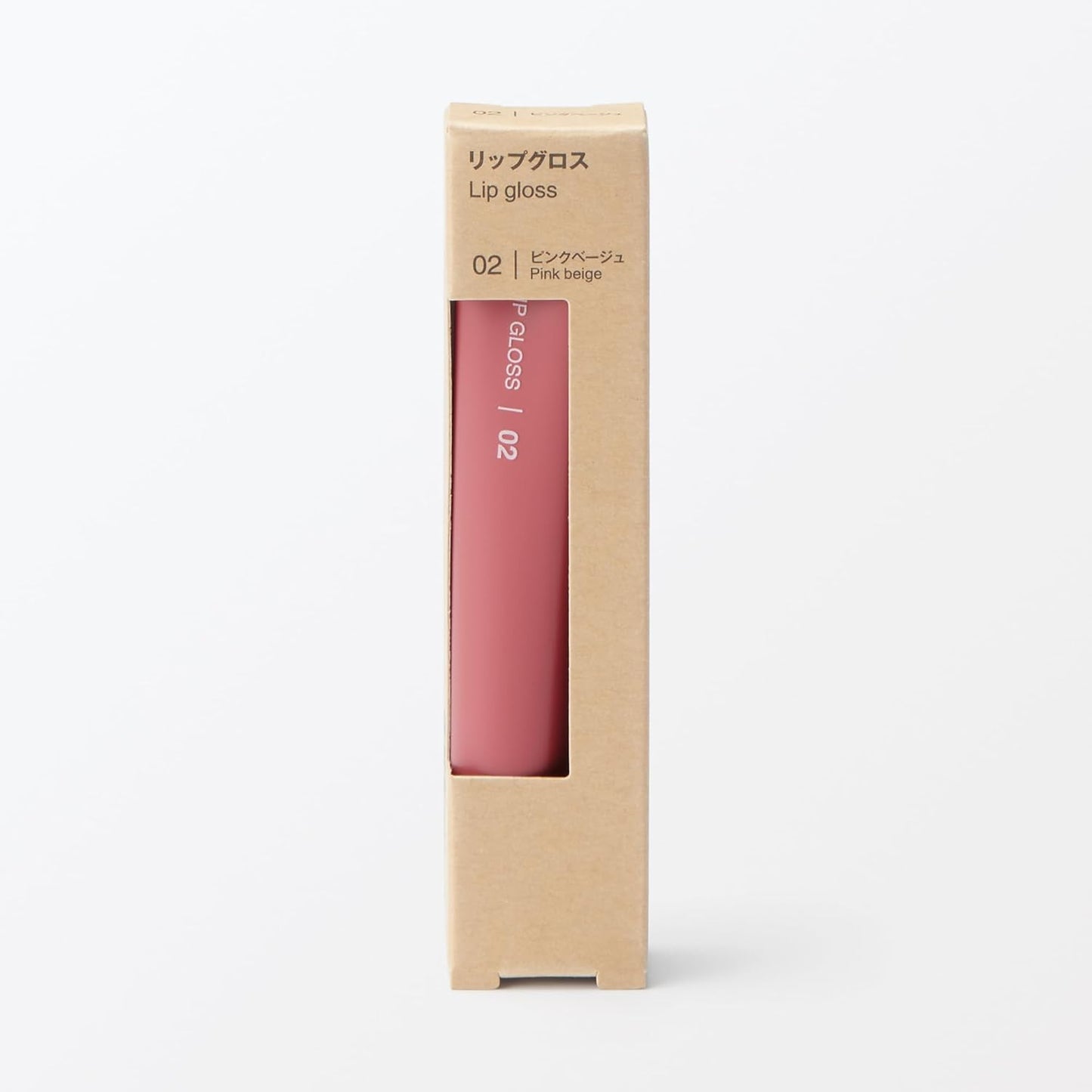 MUJI 84845659 Lip Gloss Pink Beige 0.4 oz (10.5 g)