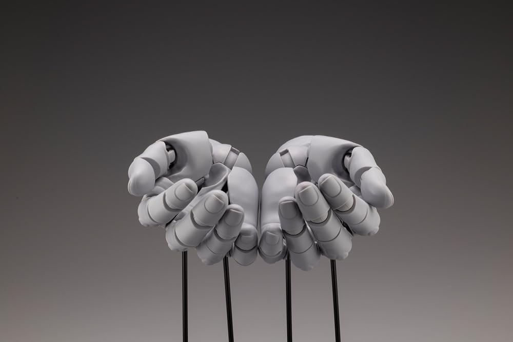Kotobukiya ARTIST SUPPORT ITEM Hand Model / L -GRAY - 1/1 Scale Action Figure
