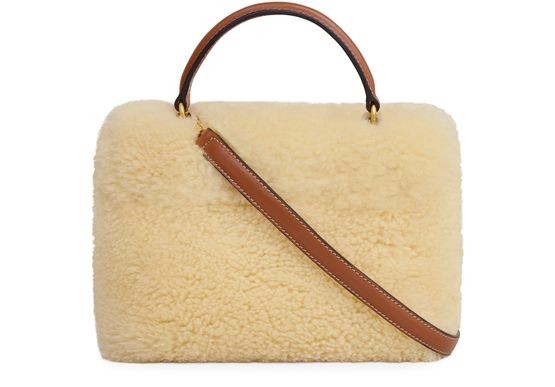 CELINE teen Nino bag in shearling and calfskin - Image 3