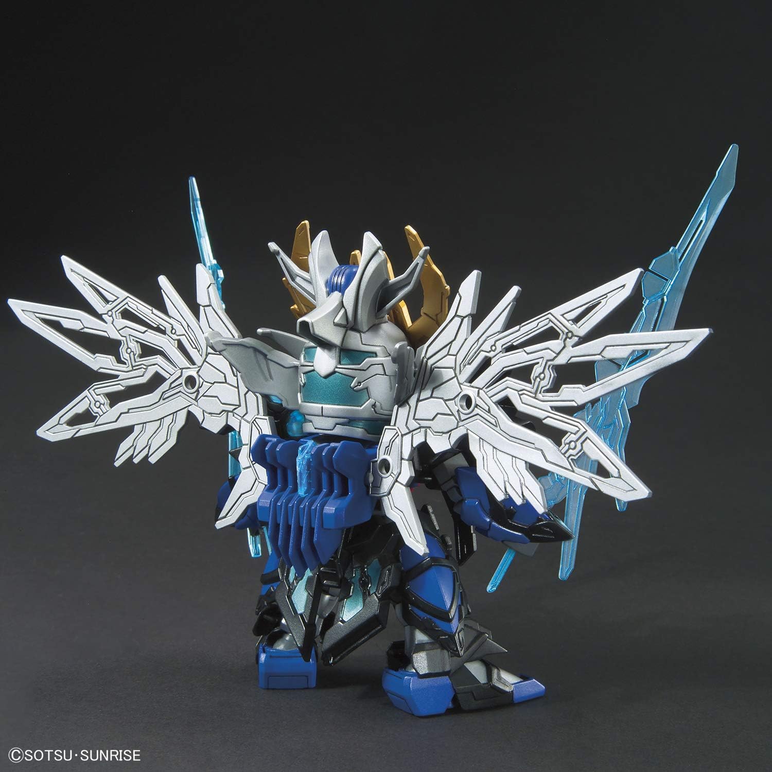 BANDAI SPIRITS SD Gundam Sangoku Soo Wing Gundam Color Coded Plastic Model