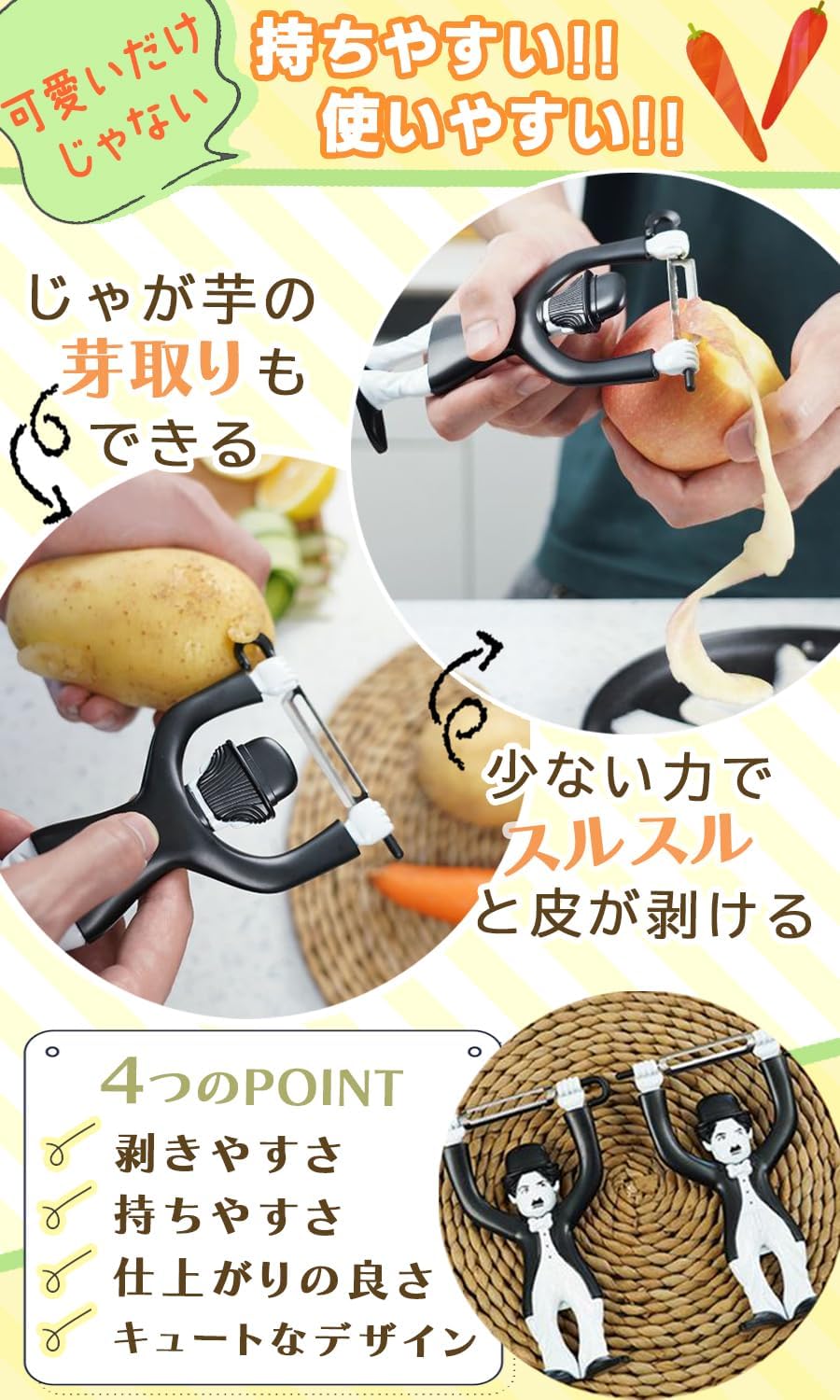 Shozy&Co Cabbage Julienne Peeler Corn Cabbage Slicer Made by Knives