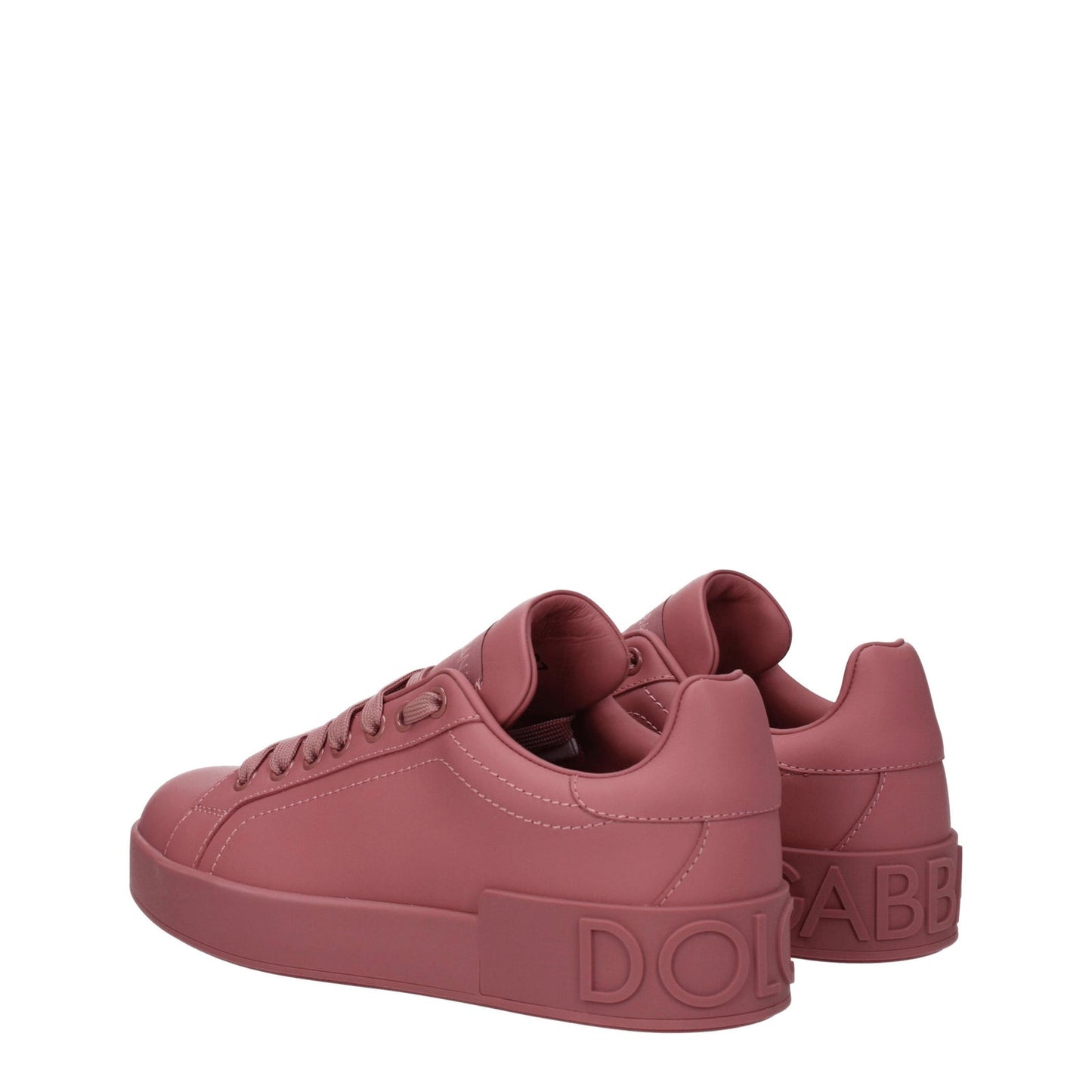 Dolce  Gabbana ドルチェ＆ガッバーナスニーカー女性レザーピンク/ピンクのアンティーク - Image 3