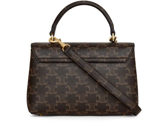 CELINE Teen Nino bag in Triomphe canvas - Image 3