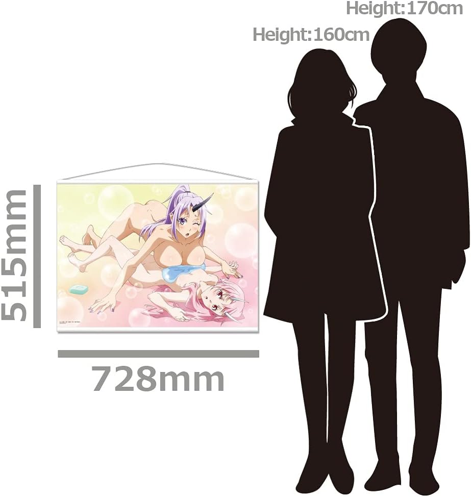 When I Reincarnated I Was A Slime Shuna & Sion B2 Tapestry B 728x515mm