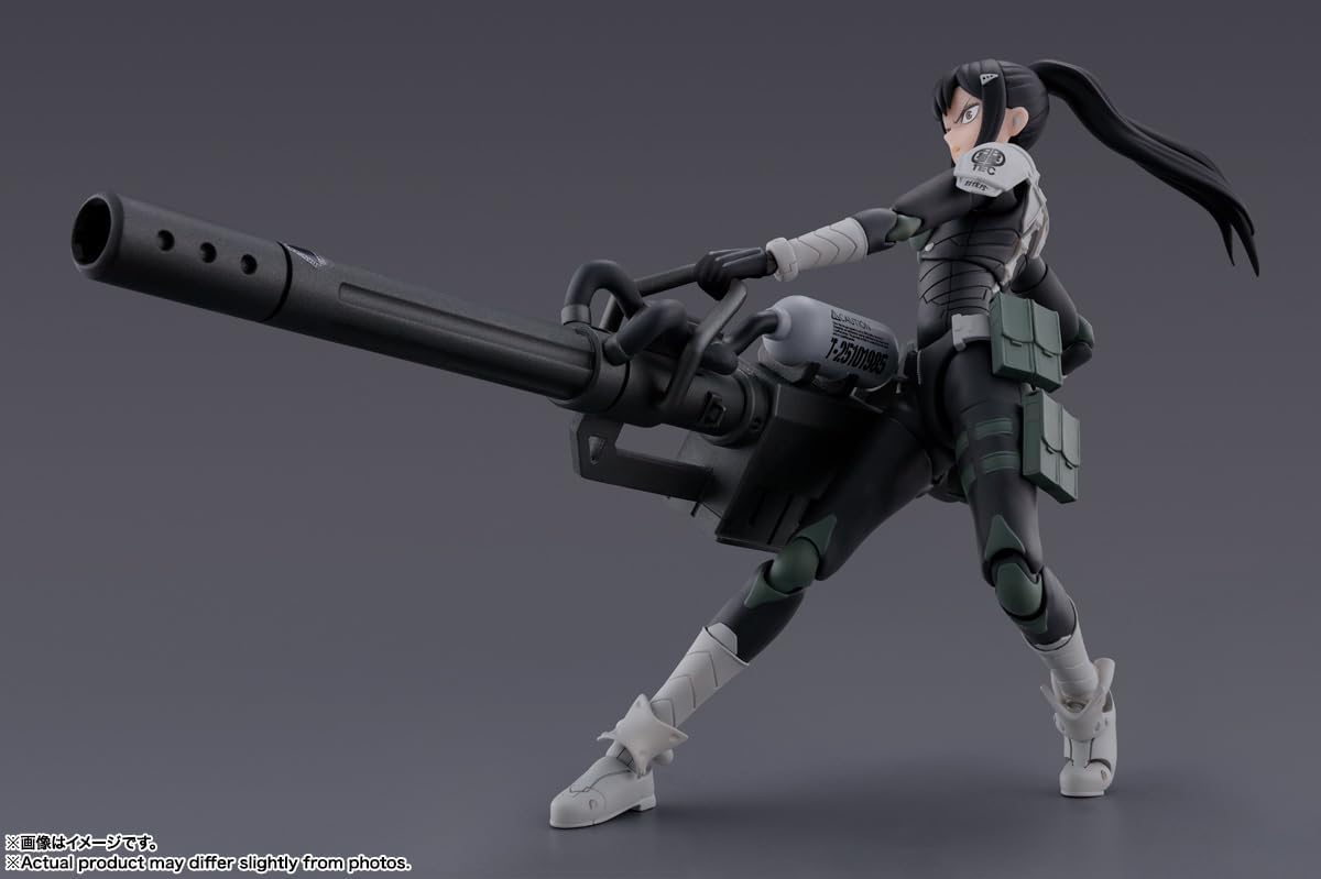 BANDAI SPIRITS S.H. Figuarts Kaiju No. 8 Mina White Approx. 5.5 inches (140 mm), PVC & ABS, Pre-painted Action Figure