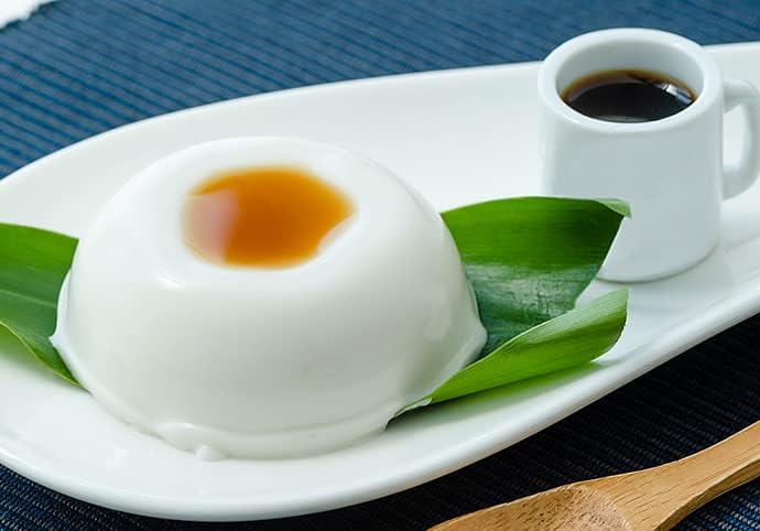 Ryukyu Jie-ma-mi Tofu, Mochi Mochi, High Protein & Low Calorie, Okinawa Souvenir, 10 Pieces with Sauce