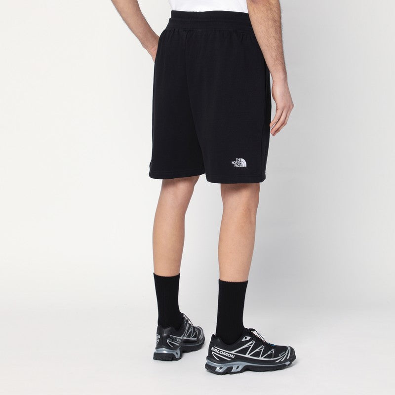The The North Face Black Cotton Blend Shorts With Logo - Image 3