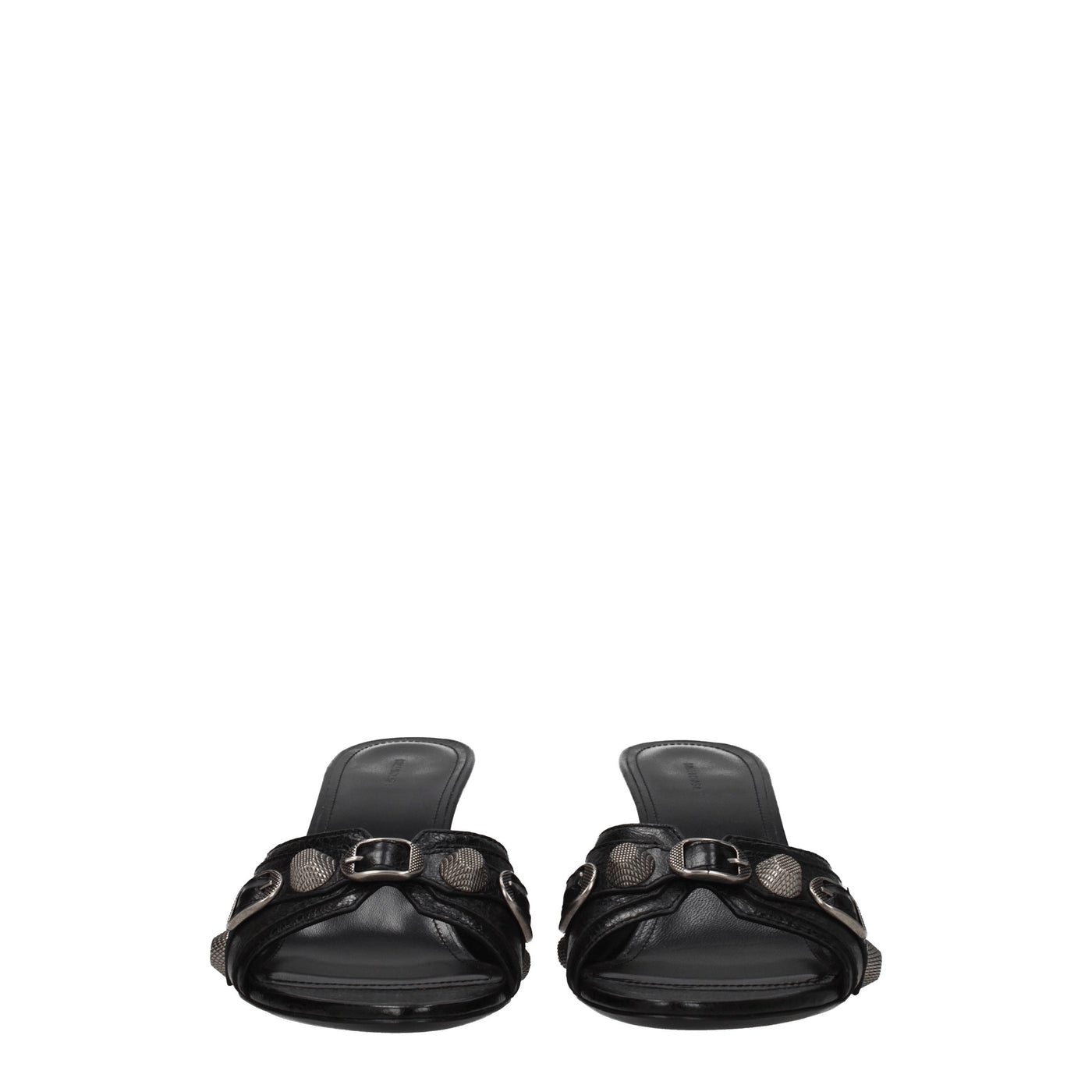 Balenciaga Sandals Cagole Woman Leather Black - Image 3